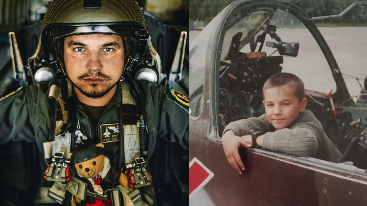 На фото Івану Смеречанському йому 30 та 10 років