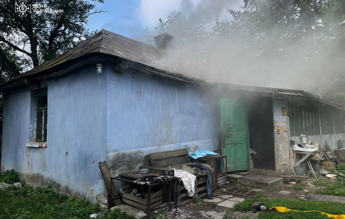 На Львівщині внаслідок пожежі загинув 57-річний власник будинку 
