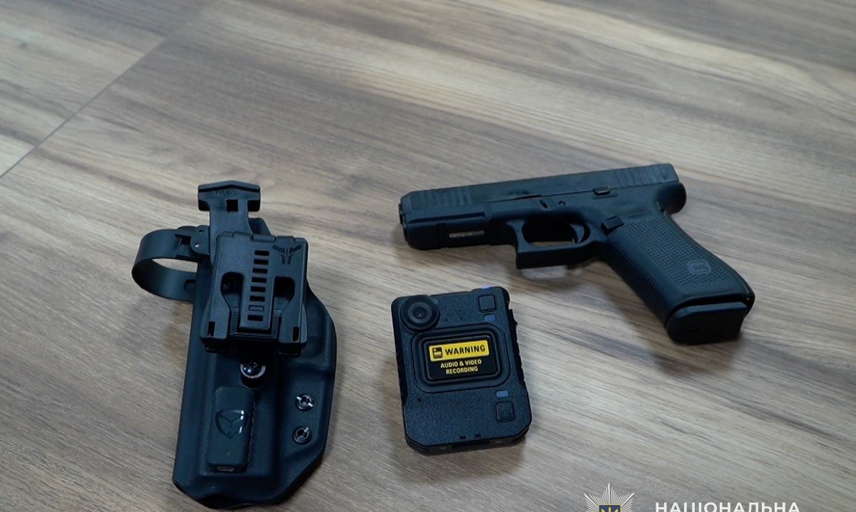 На Тернопільщині вперше в Україні впровадили автофіксацію дій поліції під час застосування зброї