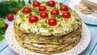 Кабачковий торт з помідорами. Рецепт дня