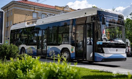 Тернопіль отримав першу партію львівських тролейбусів «Електрон»