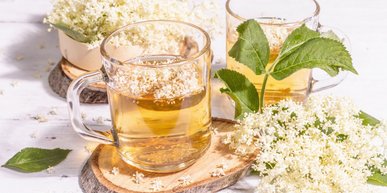 Квас із бузини з родзинками та м’ятою. Рецепт дня