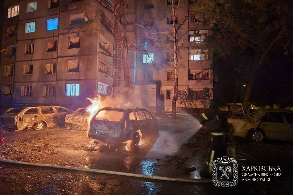 Росіяни масовано вдарили по Чугуєву та Харкову, є загиблі та поранені