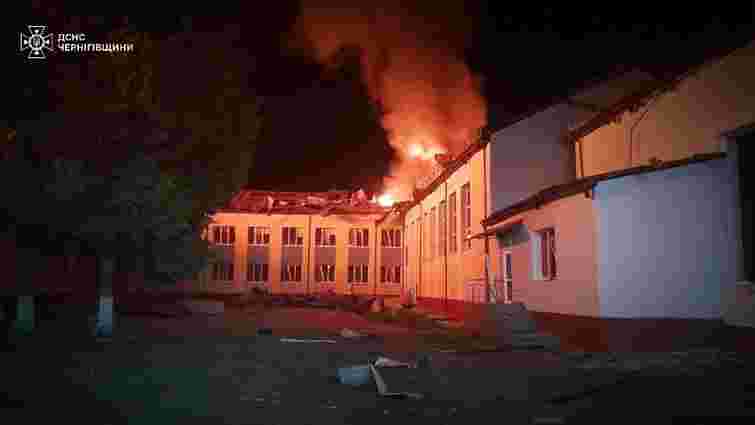 Росіяни вдруге зруйнували нещодавно відновлену будівлю ліцею на Чернігівщині