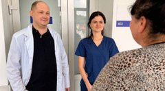 Львівські гінекологи лапароскопічно видалили 46-річній львів’янці кісту, розміром понад 20 см 