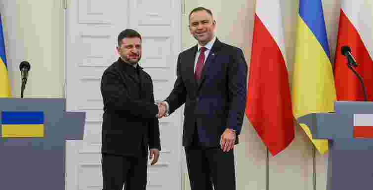Президент Польщі позбавив Володимира Зеленського Ордена Білого Орла