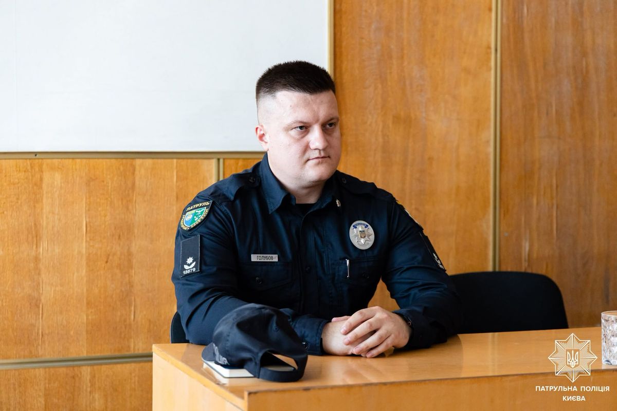 Новим керівником патрульної поліції Києва став майор Єгор Голубов