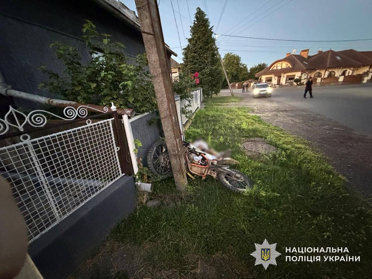 Під Ужгородом на смерть розбився 22-річний мотоцикліст
