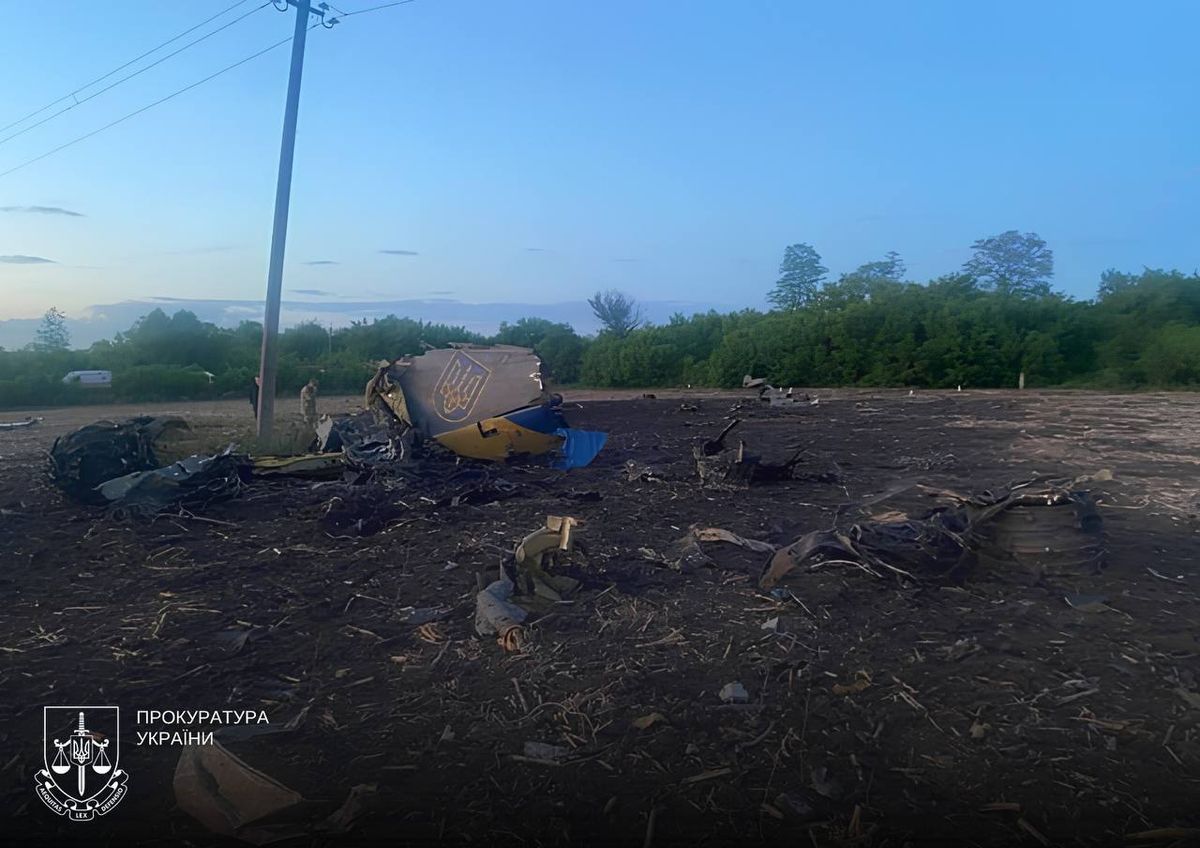 ДБР заявило про справність літака Су-24, який розбився на Хмельниччині