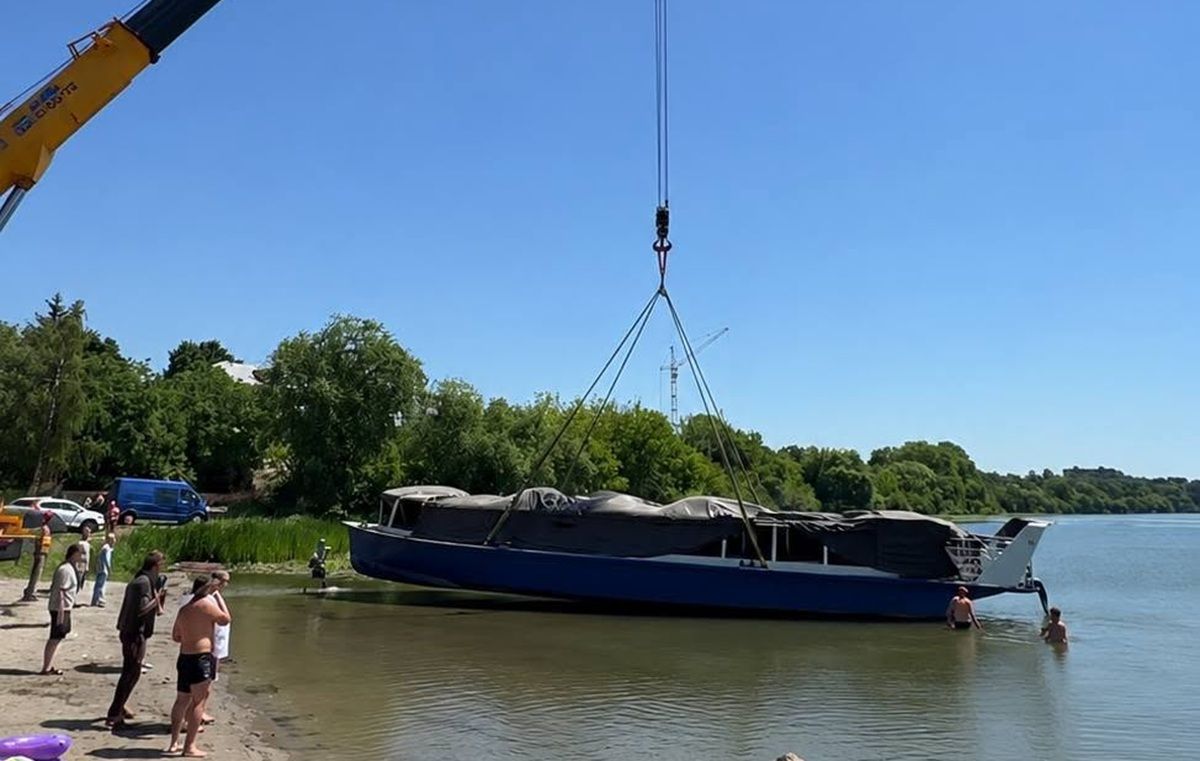 На Тернопільському ставі запустять новий теплохід «Йота»