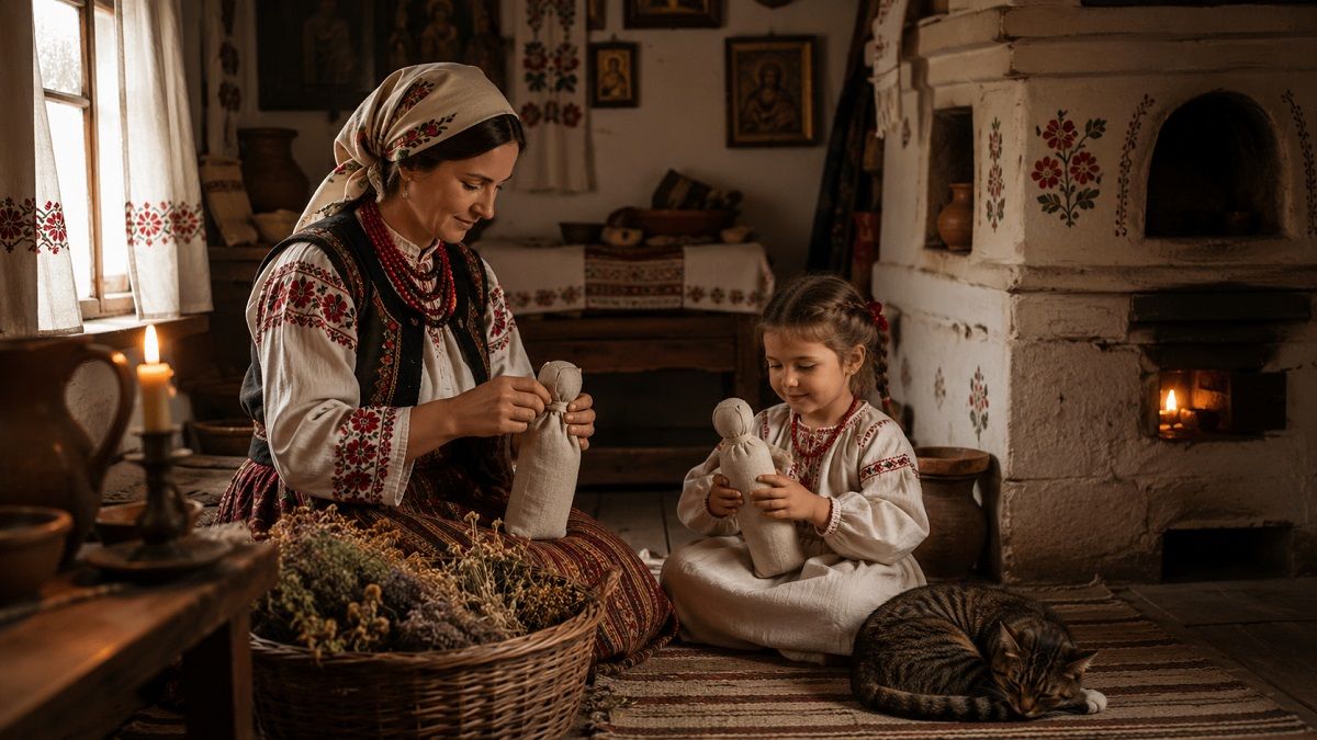 Лялька, що пахне барвінком і м’ятою: унікальна традиція зі Стрийщини