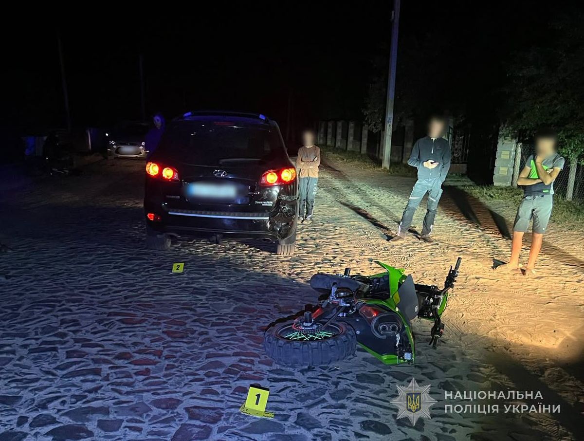 51-річний мотоцикліст загинув унаслідок зіткнення з Hyundai на Волині