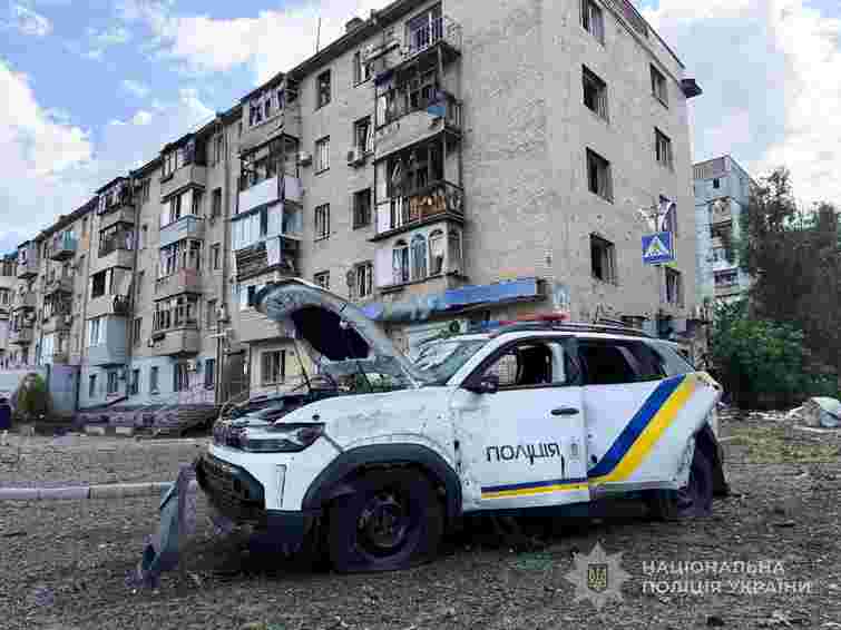 Внаслідок російської атаки на Запоріжжя загинув капітан поліції