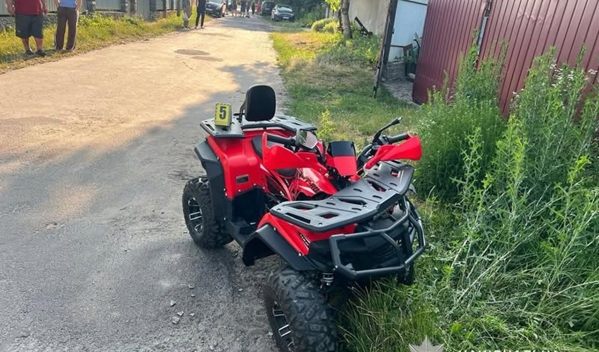 П'яна водійка на Тернопільщині збила 6-річного хлопчика на квадроциклі