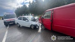  Через лобову ДТП із мікроавтобусом у Жидачеві загинула мешканка Прикарпаття