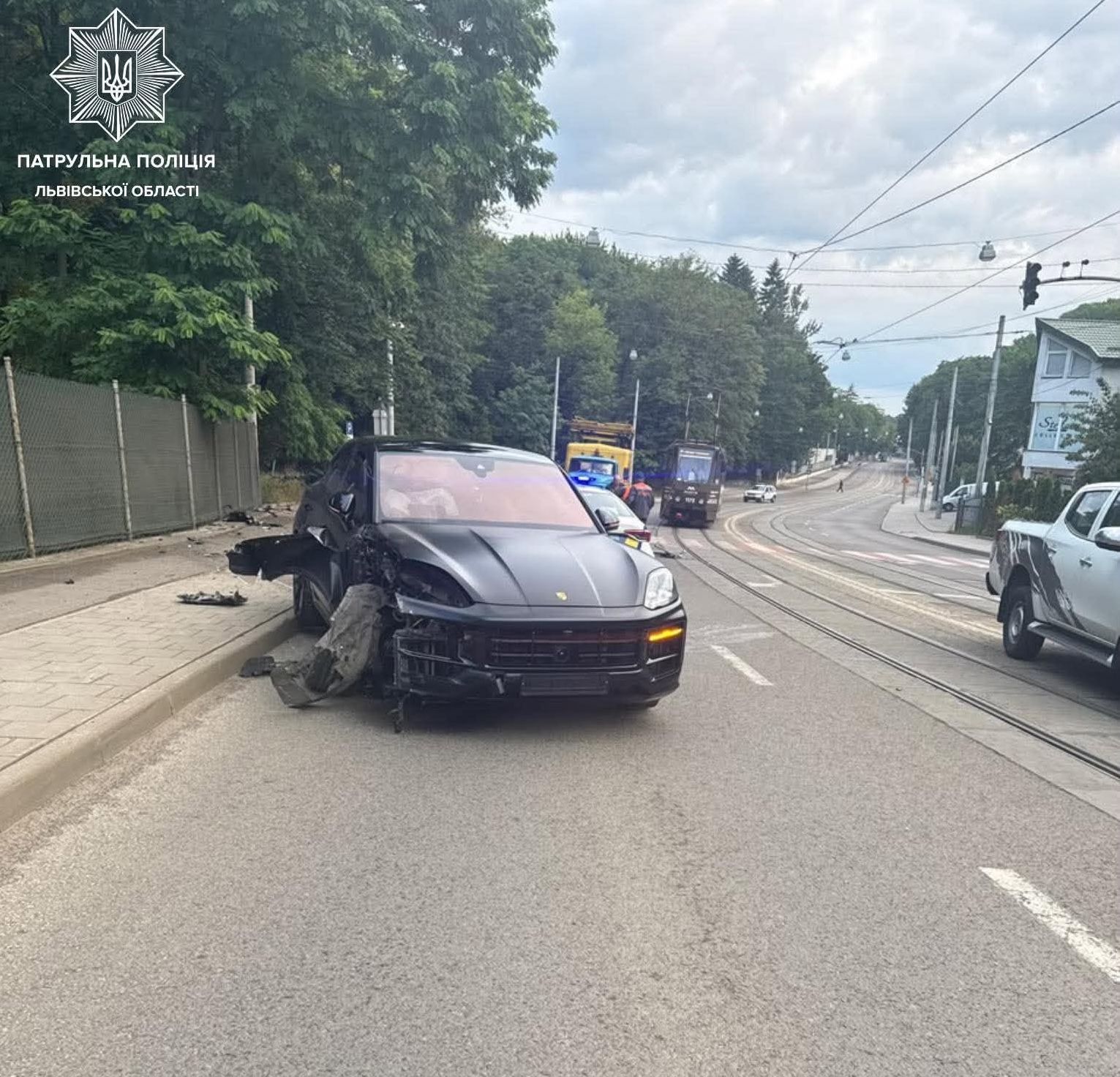 Винуватцем аварії був водій авто Porsche