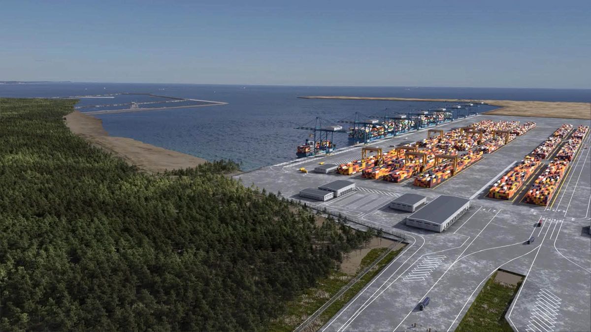 Польща почала будівництво найбільшого в країні морського порту