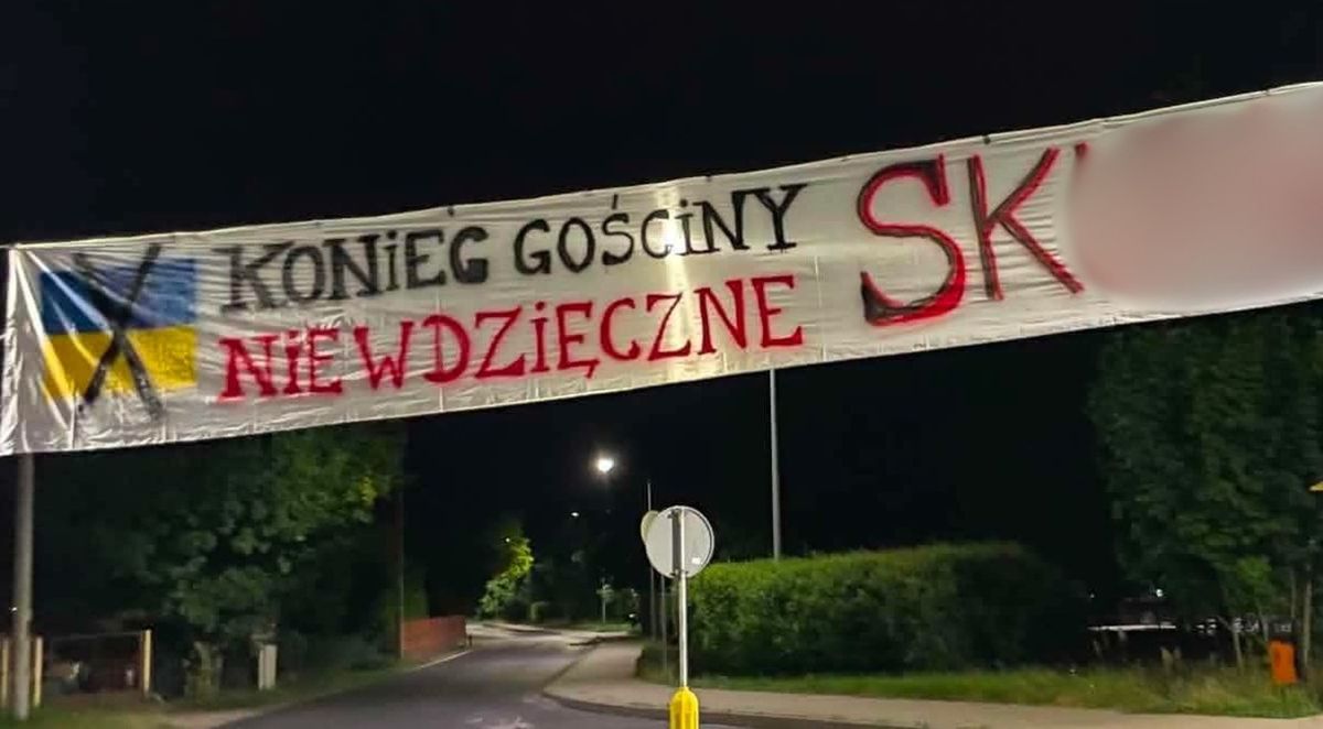 Поліція розшукує причетних до розміщення антиукраїнських банерів біля Познані