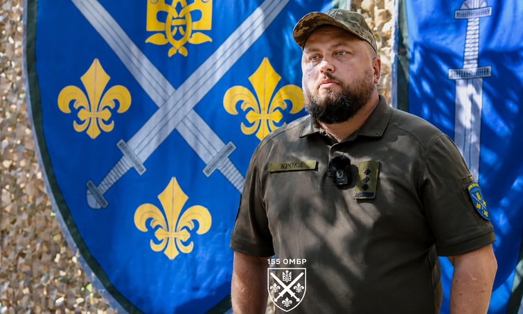 155 бригада отримала нового командира замість Станіслава Лучанова