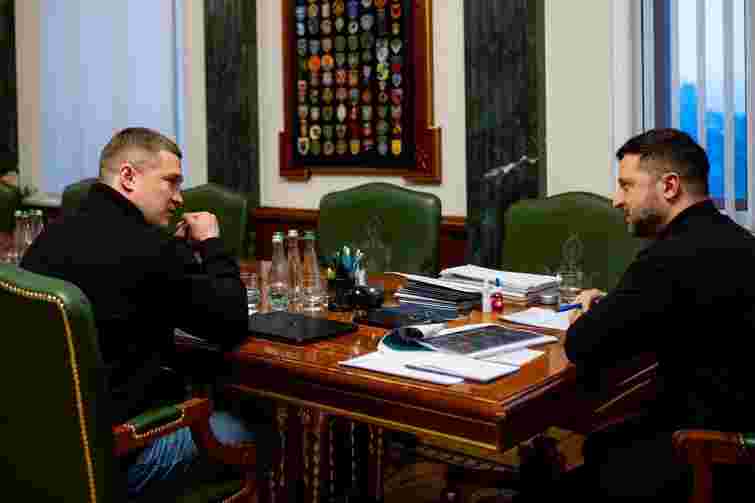 Володимир Зеленський провів ще одну зустріч з Михайлом Федоровим
