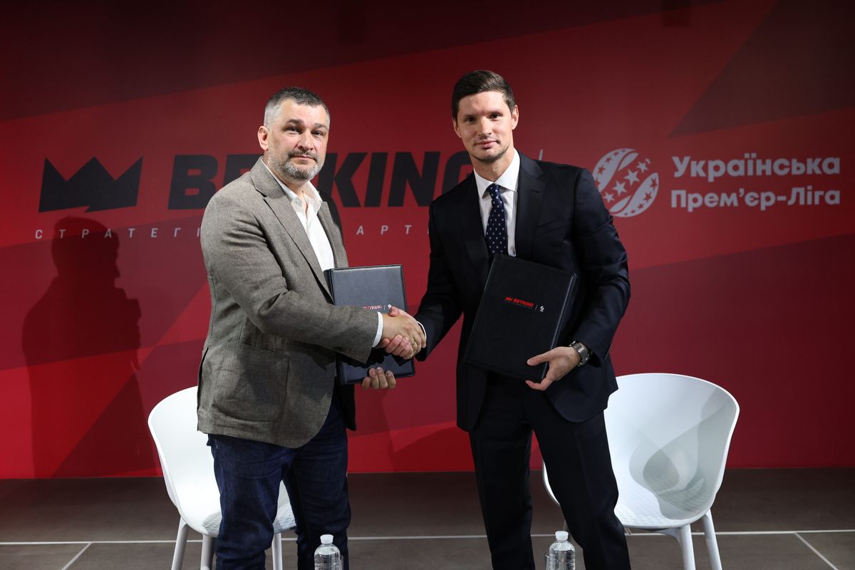 BETKING та Українська Прем'єр-Ліга уклали стратегічне партнерство на два сезони