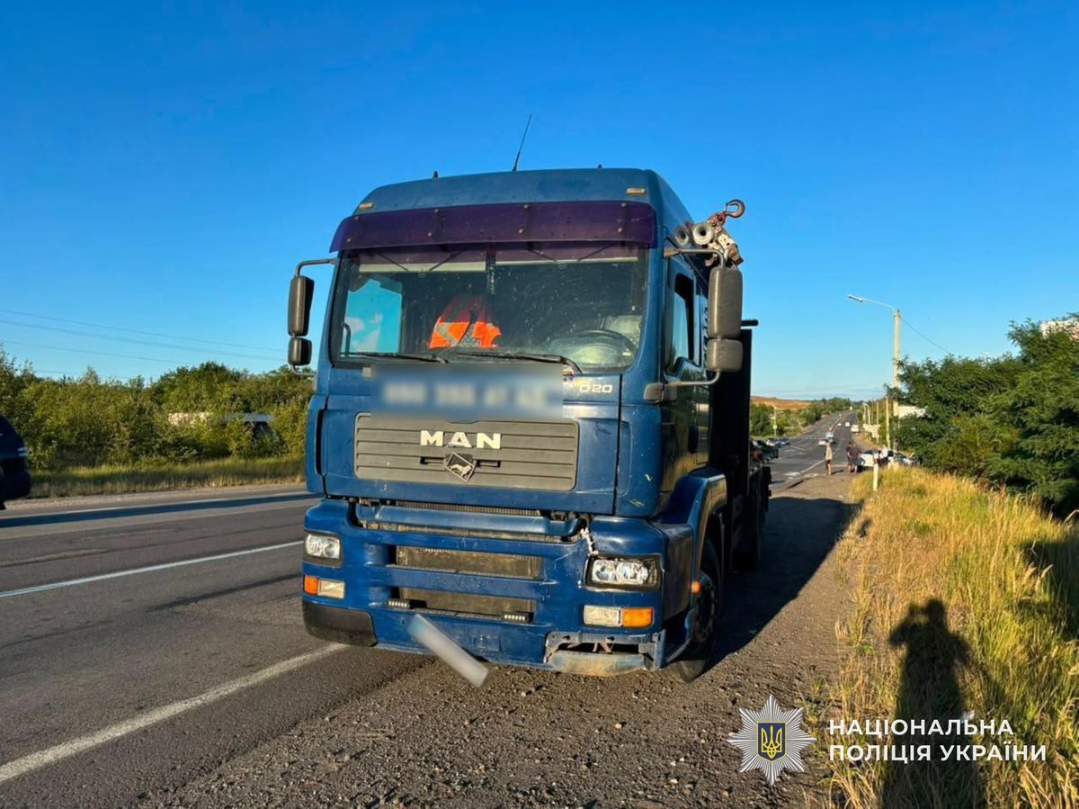 Водій вантажівки на смерть збив пенсіонера біля Ужгорода