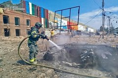Внаслідок російського удару по Словʼянську загинули пʼятеро людей