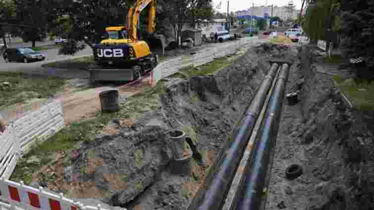 Понад 100 будинків Львова місяць будуть без гарячої води через заміну аварійної мережі