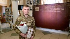 Бойовий медик з Тернопільщини Роман Срібний отримав «Орден Святого Пантелеймона»