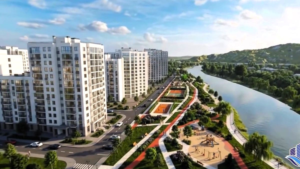 Біля річки в Івано-Франківську почали будувати ЖК на майже 60 багатоповерхівок