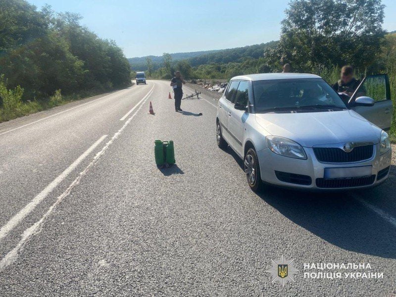 Водійка була тверезою. Фото поліції
