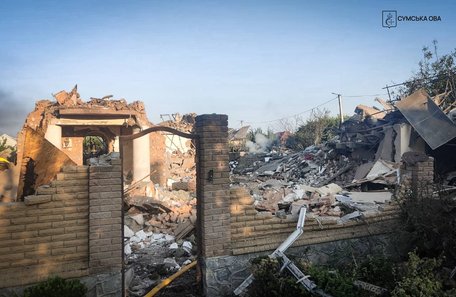Росіяни КАБами вбили в Сумах двох дітей і літню жінку