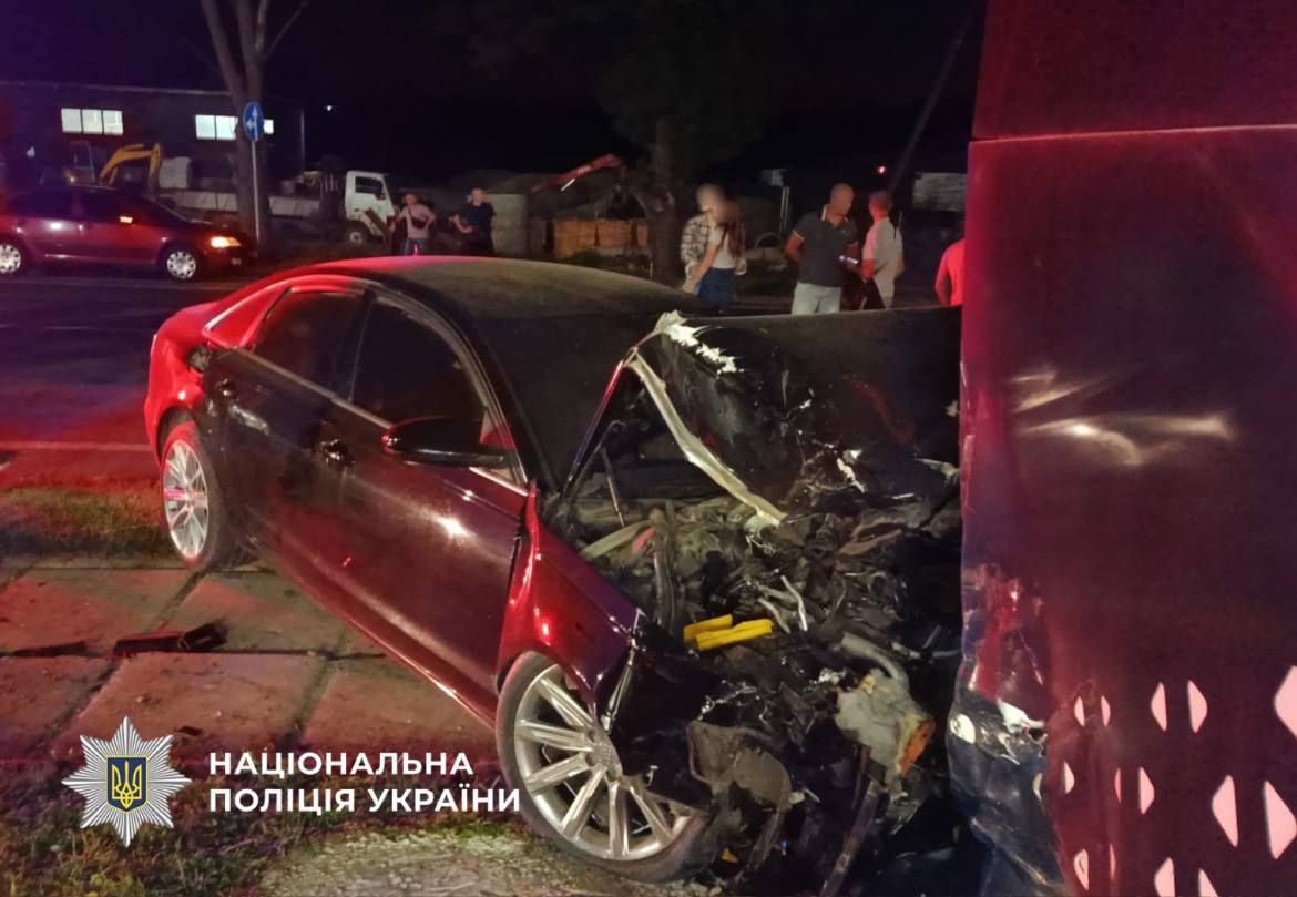 На Самбірщині сталася смертельна ДТП / Фото поліції