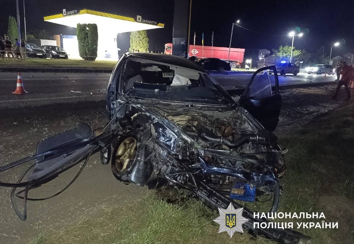 На Самбірщині сталася смертельна ДТП / Фото поліції