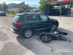 У Львові 18-річний мотоцикліст загинув у ДТП з Volkswagen