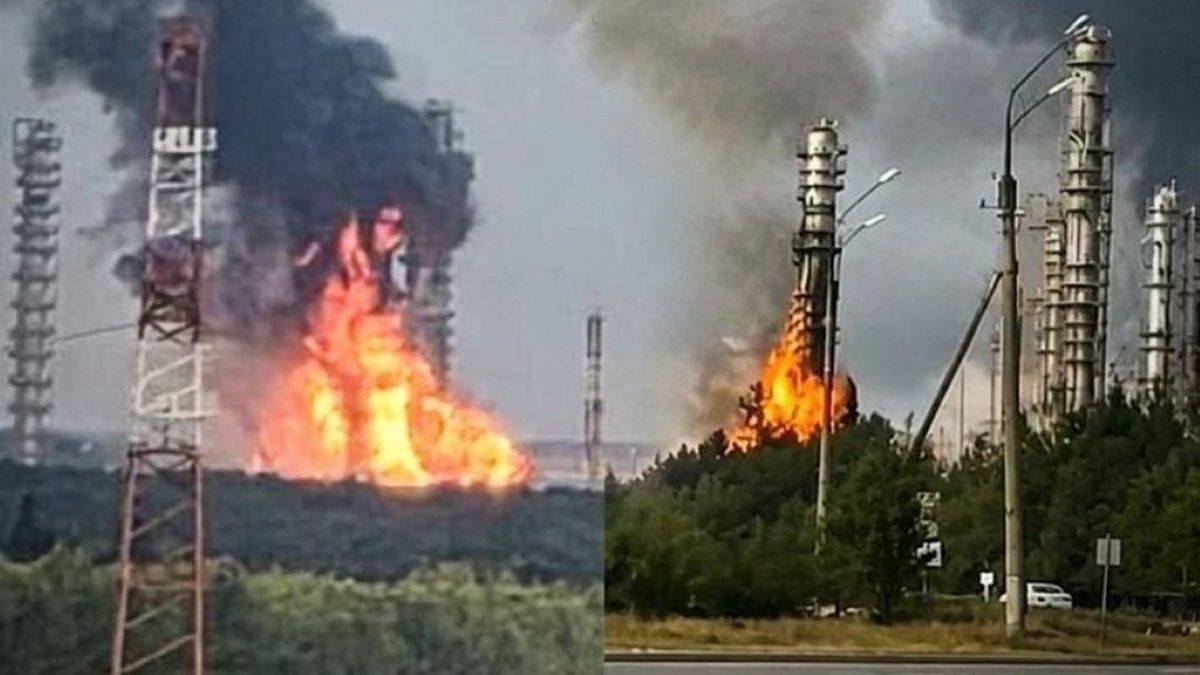 Українські БпЛА подолали понад 2000 км та уразили нафтохімічний комплекс у Тюменській області