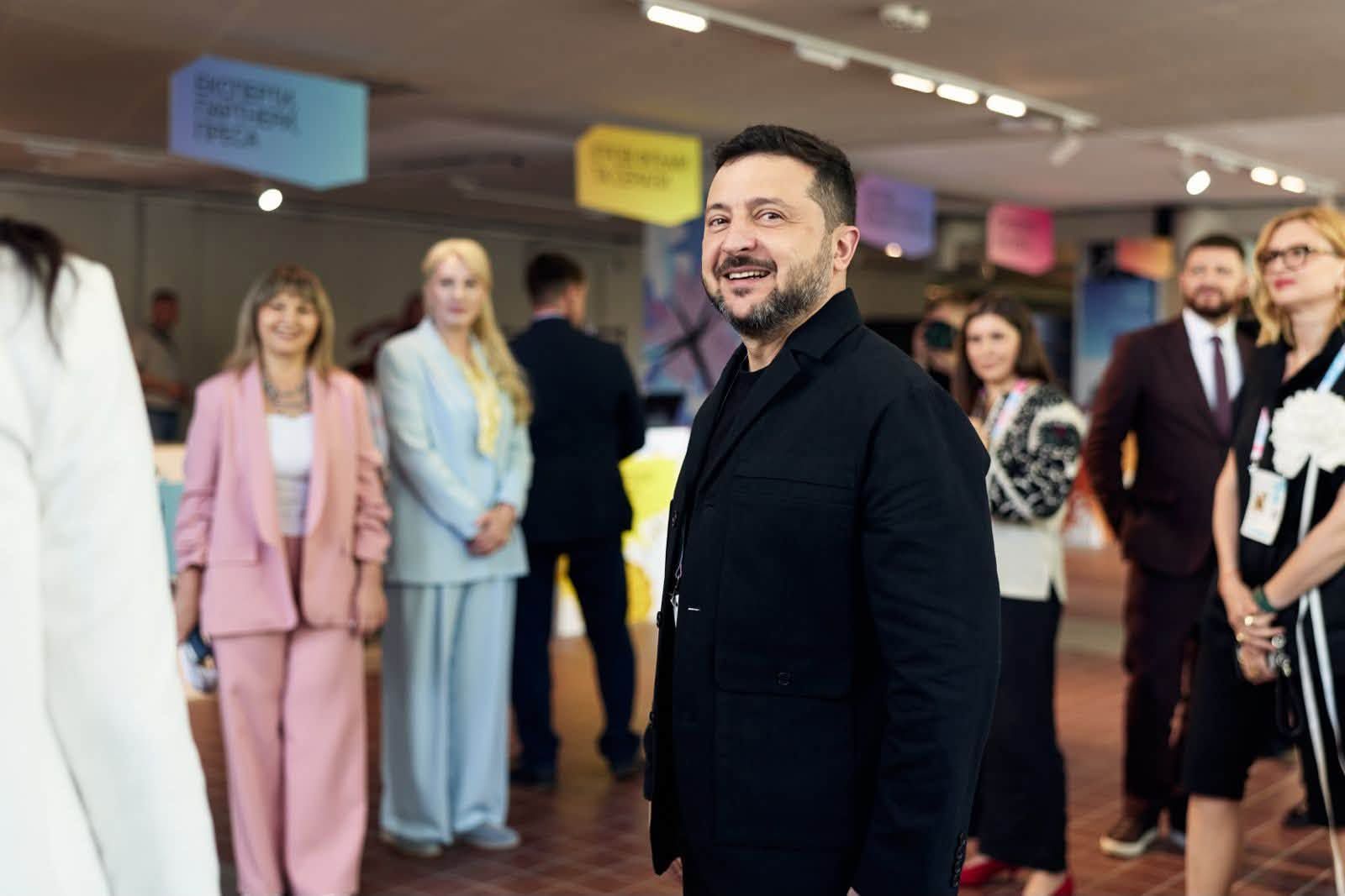 Пітчинги відвідав Володимир Зеленський