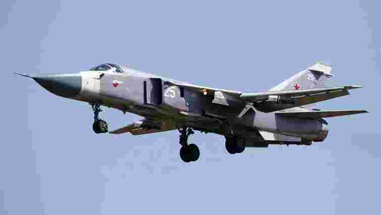 Сили оборони знищили російський бомбардувальник Су-24 у Криму