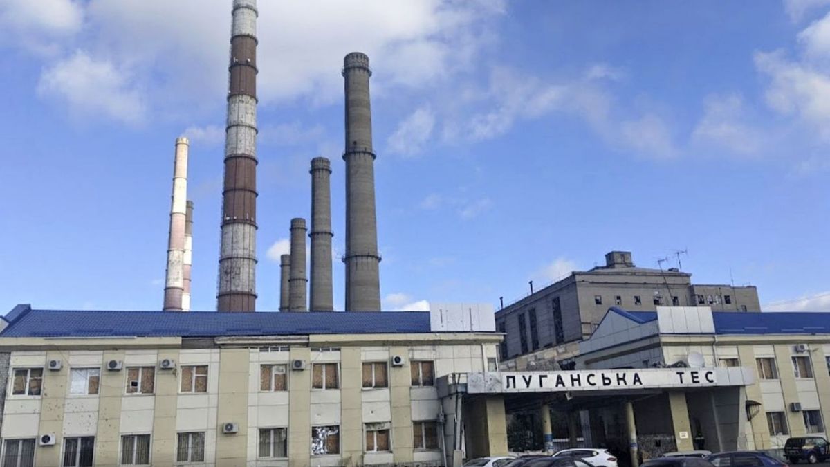Після атаки дронів на Луганську ТЕС на окупованих територіях стався масштабний блекаут 