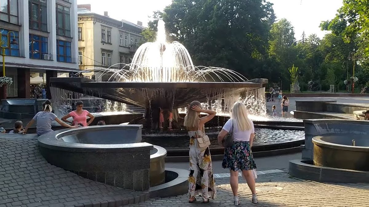 Через обміління Бистриці Солотвинської у Франківську вимкнуть фонтани