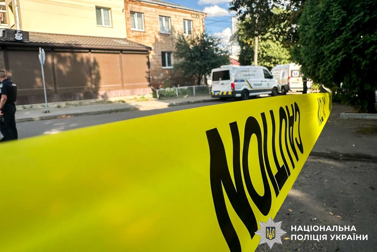Фото поліції з місця події