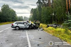 У лобовій ДТП на Рівненщині загинула 21-річна водійка Audi A6