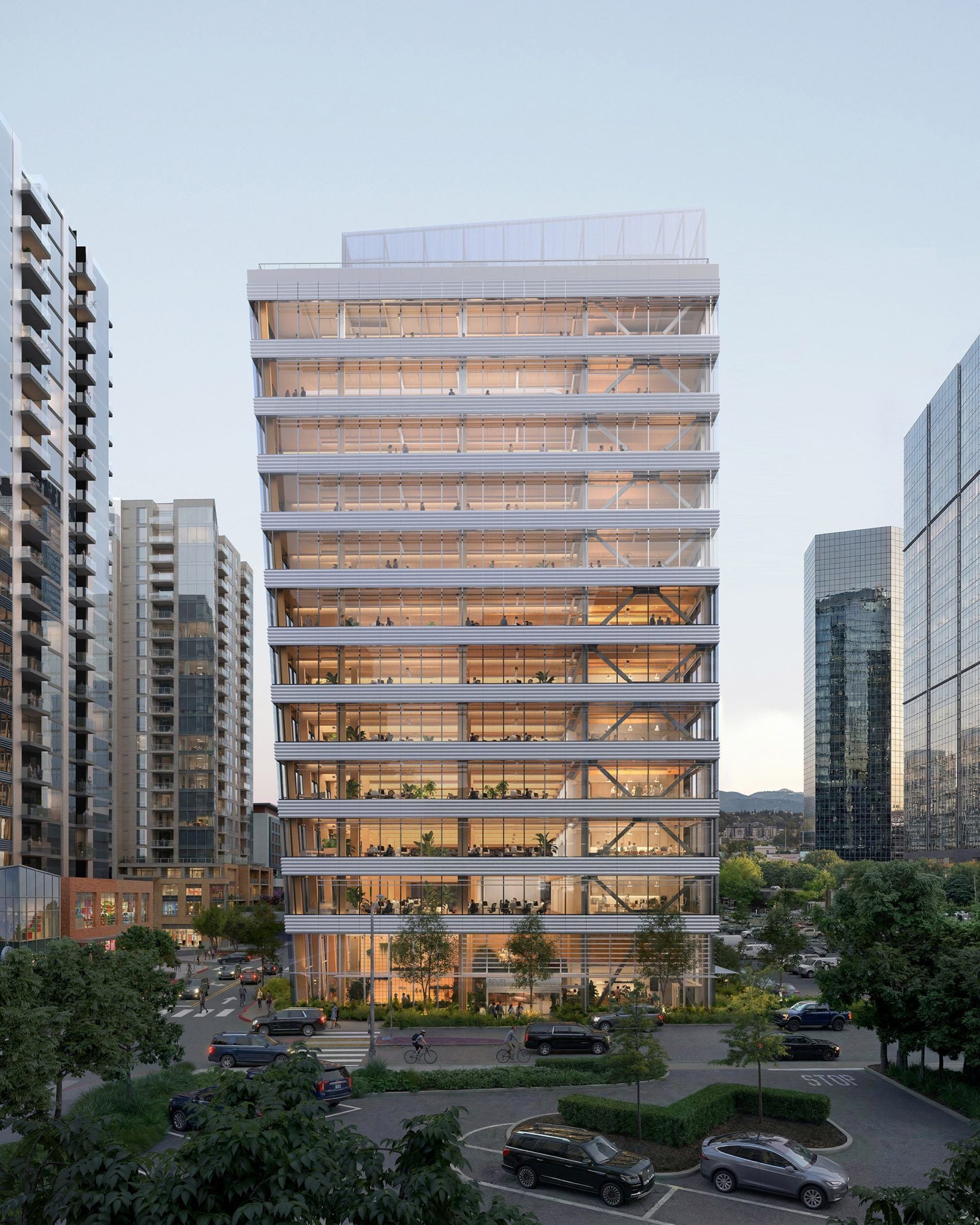 Візуалізація від Waugh Thistleton Architects та Mithun.