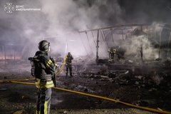 На Хмельниччині внаслідок атаки БпЛА виникли пожежі, є травмований