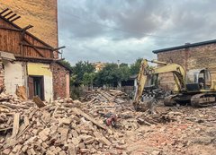 У Франківську виник скандал після знесення будинку на історичній вулиці