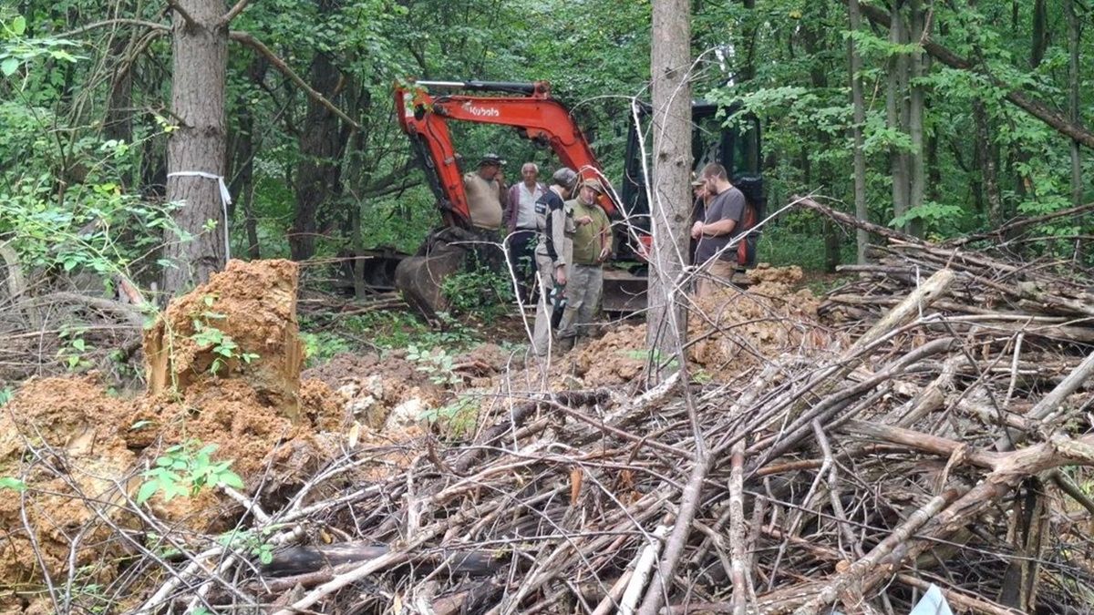 Під час пошукових робіт у Пужниках не знайшли масового поховання поляків