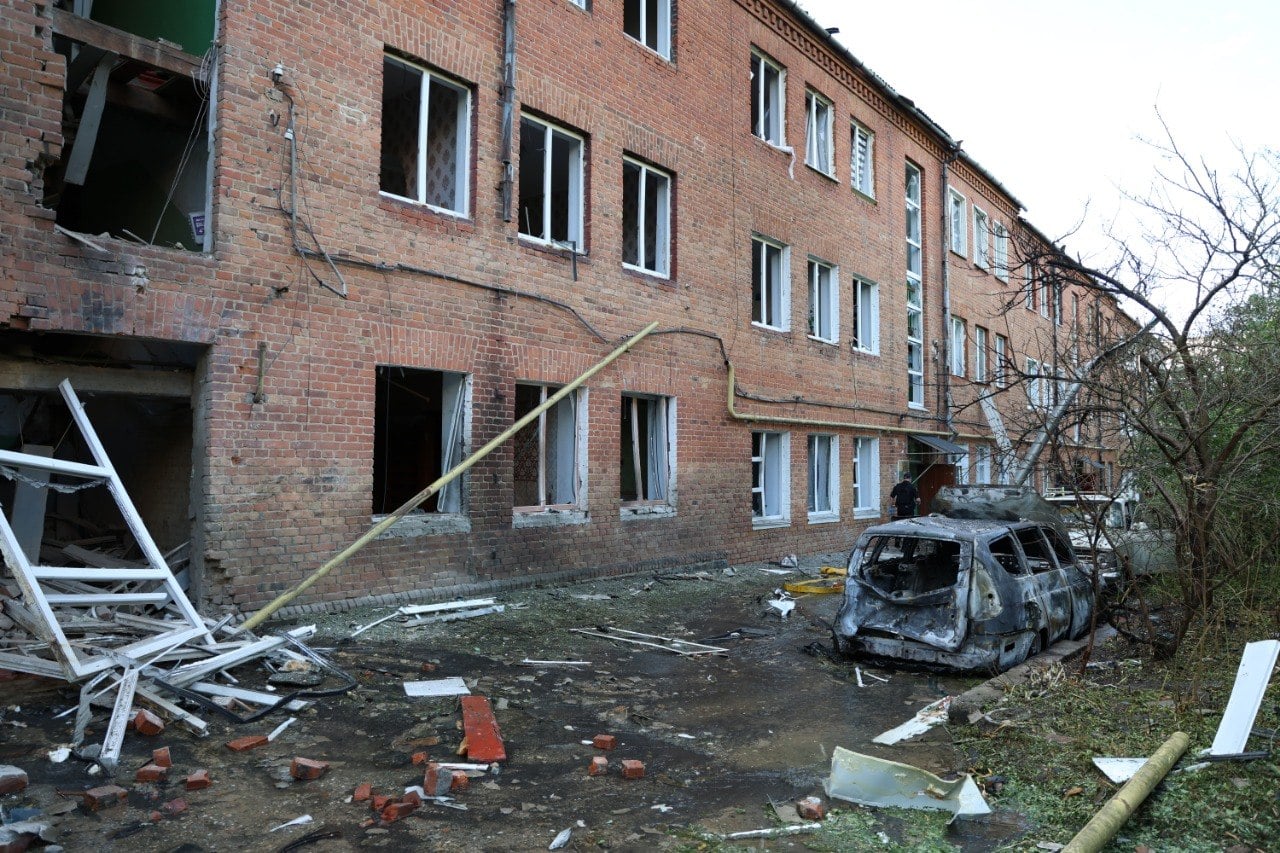 Наслідки ворожої атаки на Хмельниччину 5 вересня (фото Сергія Тюріна)