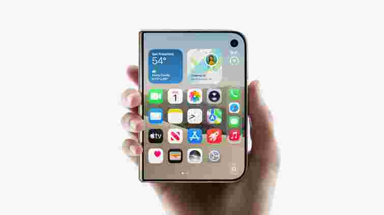 Apple представила перший складаний смартфон iPhone Duo
