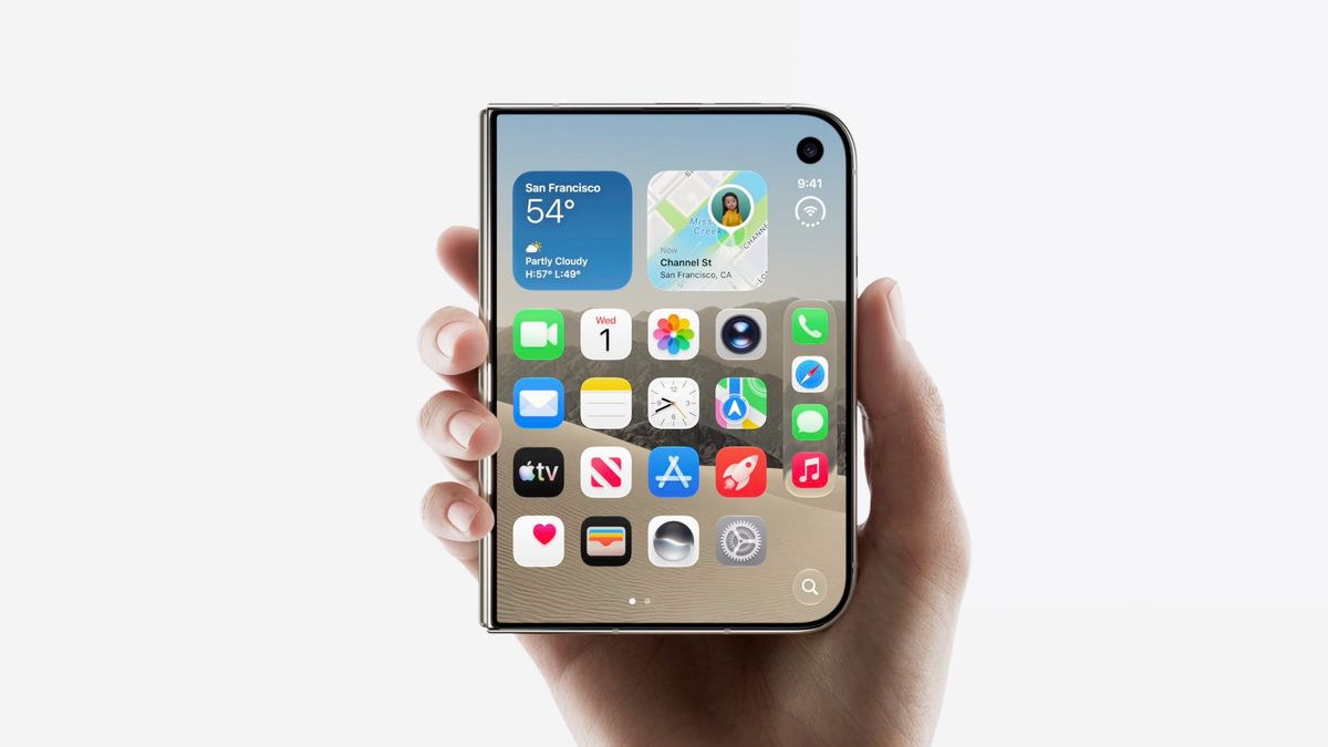 Apple представила перший складаний смартфон iPhone Duo
