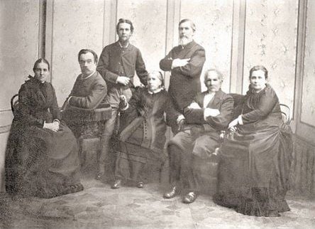 Лисенки, Старицькі та Косачі